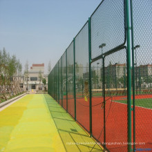 Galvanized chain link fence / PVC power coating chain link fence made in china